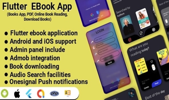 Flutter-EBook-App